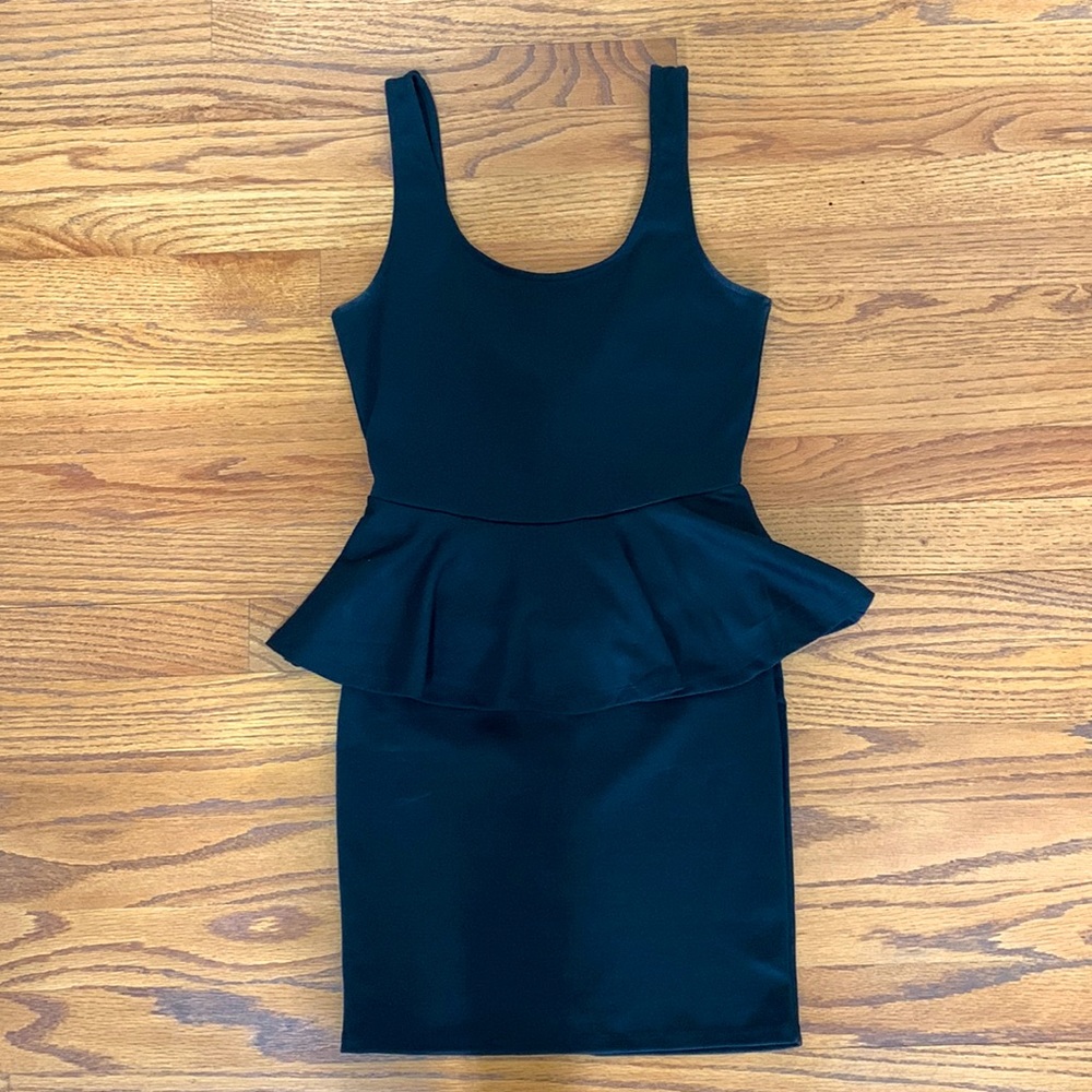 Ambiance Bodycon Black Dress Size S
